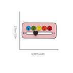 Épinglette rotative d'expression