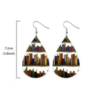 Boucles d'oreilles livres pour passionnés de lecture