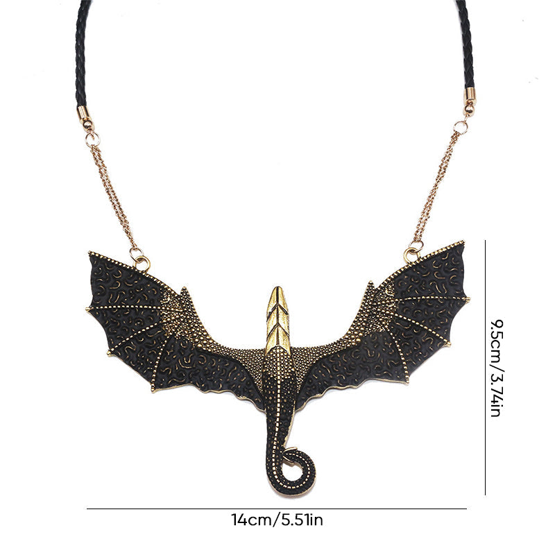 Collier Dragon Volant
