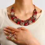 Parure de bijoux de Noël