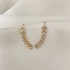 Boucles d'oreilles puces sept étoiles