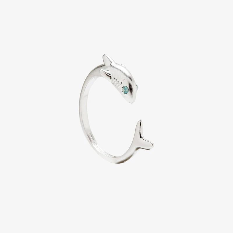 Bague requin ajustable