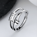 Bague ajustable Happy