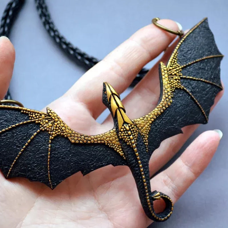 Collier Dragon Volant