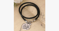 Bracelet gravé « Les meilleures mères sont promues grands-mères »