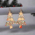 Collier et boucles d'oreilles de Noël