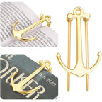 Serre-livres ancre