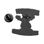 Broche lettre et canard cartoon