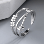 Bague ajustable Happy