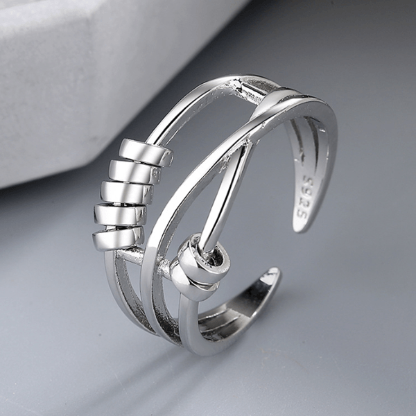 Bague ajustable Happy