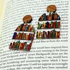 Boucles d'oreilles livres pour passionnés de lecture