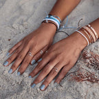 Bague vague simple