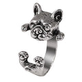 Bague vintage chien