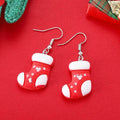 Boucles d'oreilles de Noël créatives