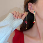 Boucles d'oreilles de Noël