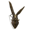 Pendentif tête d'animal en résine