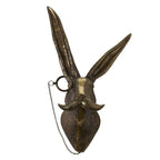 Pendentif tête d'animal en résine