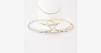 Bracelet jonc gravé Love Laugh Live