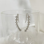 Boucles d'oreilles puces sept étoiles