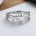 Bague ajustable Happy