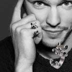 Bague vintage chien