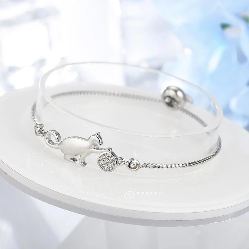 Bracelet chat créatif