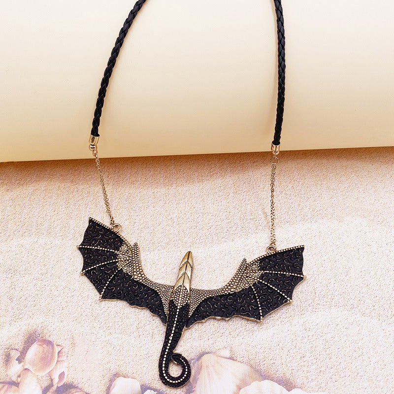 Collier Dragon Volant