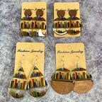 Boucles d'oreilles livres pour passionnés de lecture