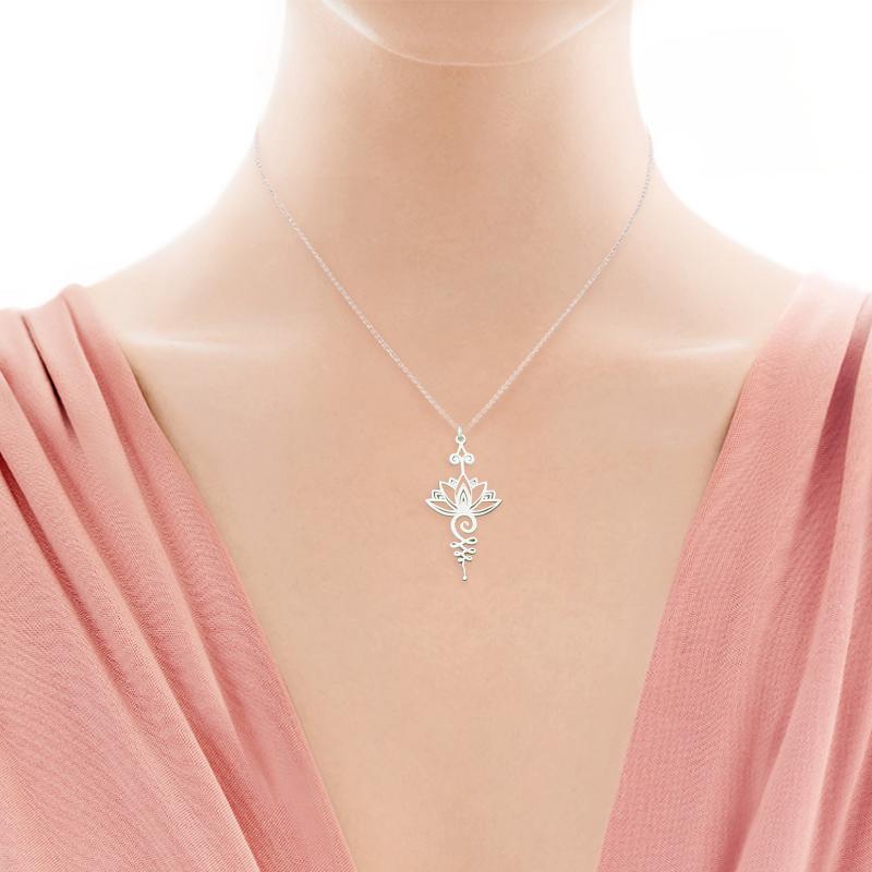 Collier Lotus élégant