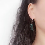 Boucles d'oreilles dinosaure en acrylique