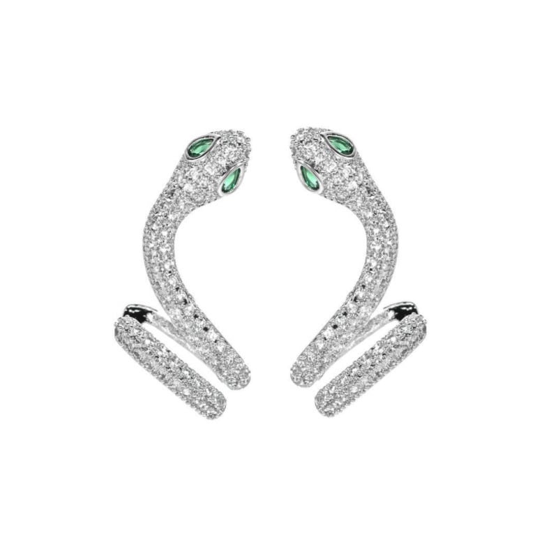 Boucles d'oreilles serpent Sinistra