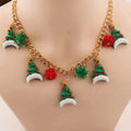 Collier de Noël créatif