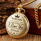 Montre de poche à quartz « To my son »