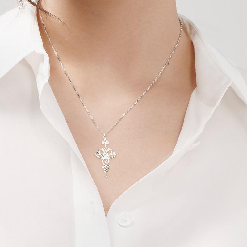 Collier Lotus élégant