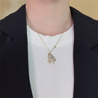 Collier licorne ange