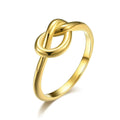Bague nœud de cœur