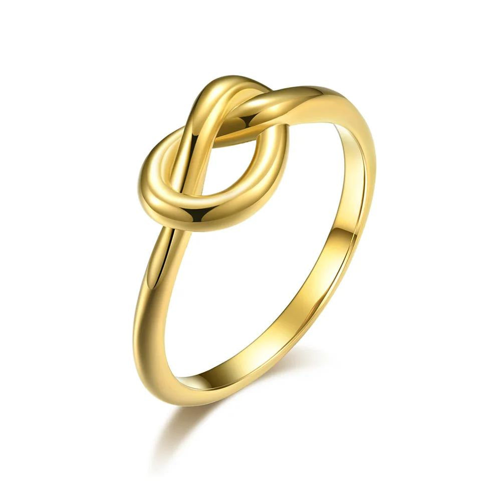 Bague nœud de cœur