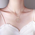 Collier pierre de naissance pour maman