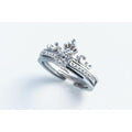 Bague double couronne