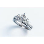 Bague double couronne