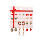 Boucles d'oreilles de Noël