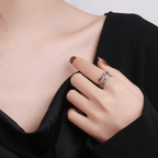 Bague ajustable Happy