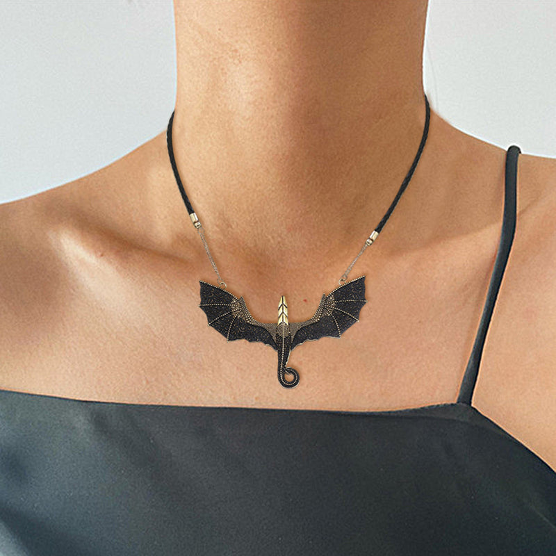Collier Dragon Volant