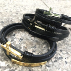 Bracelet croix multicouche