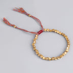 Bracelet en perles de cuivre
