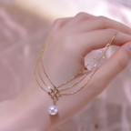 Collier plaqué or 24 carats