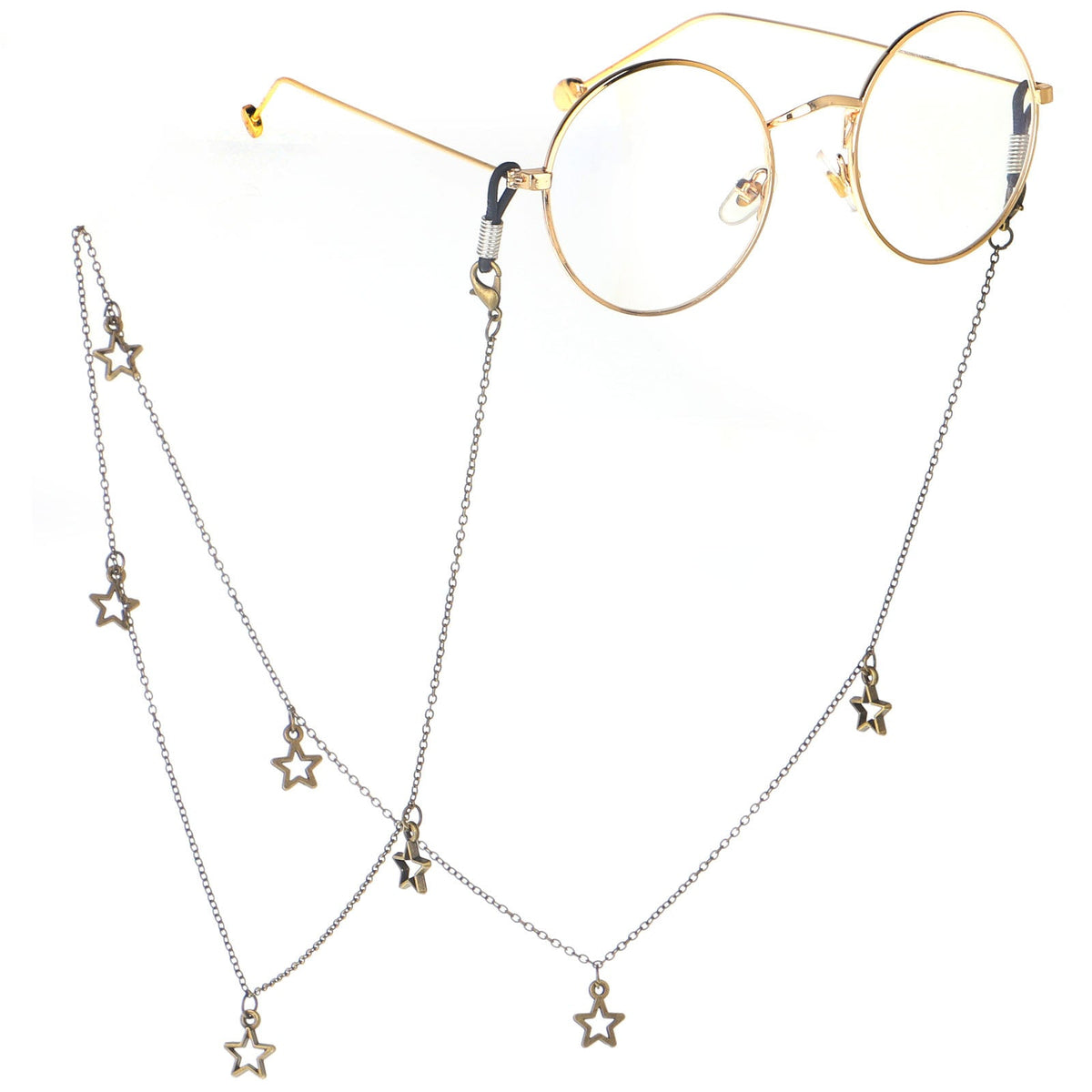 Chaîne de lunettes aux accents étoilés