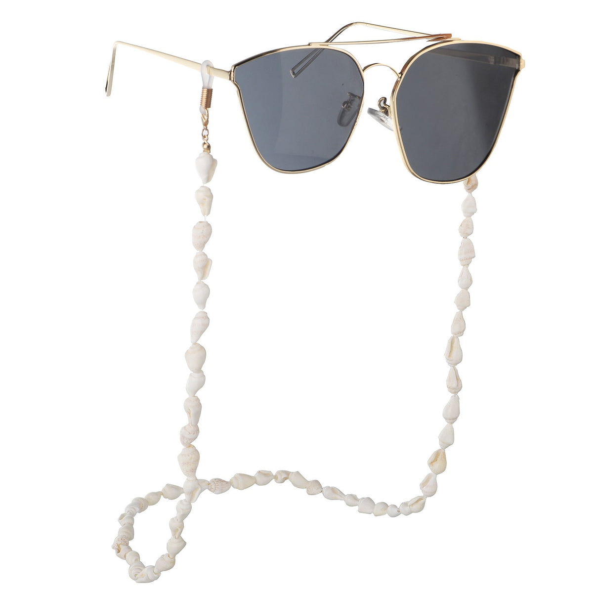 Chaîne de lunettes inspirée des coquillages