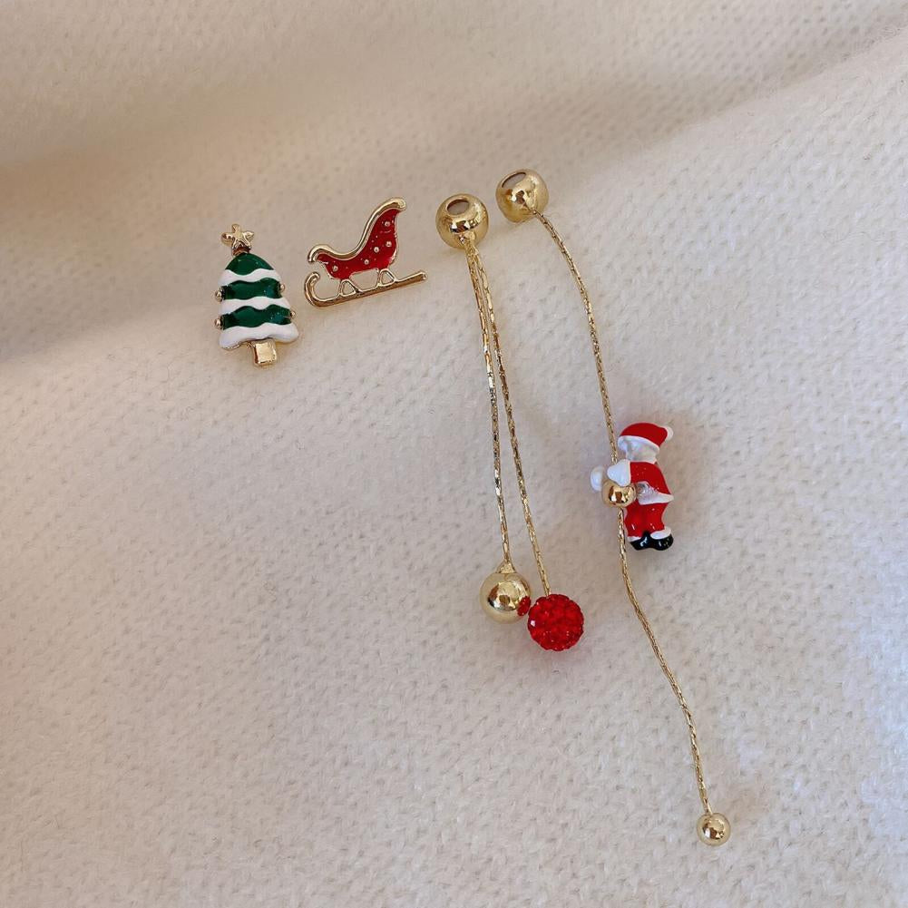 Boucles d'oreilles de Noël