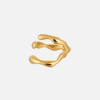 Bague ouverte au design organique